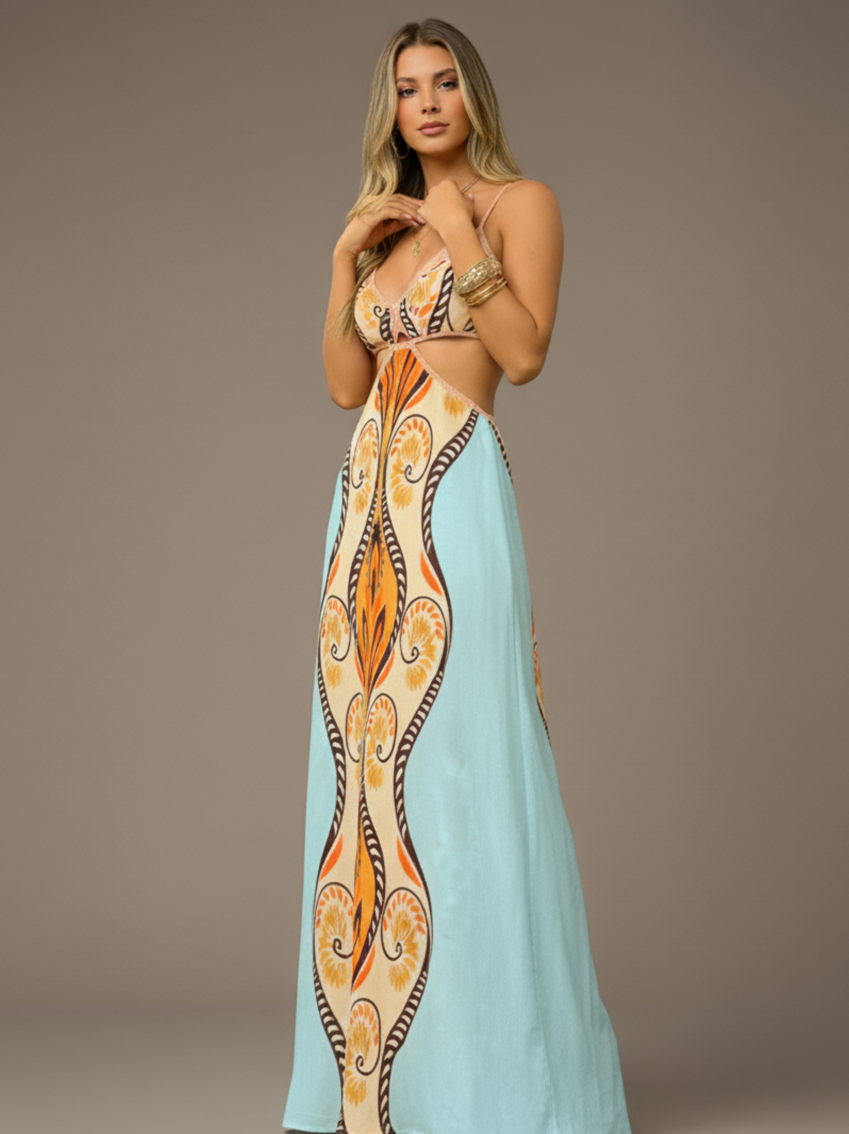 Summer Symphony Maxi Dress